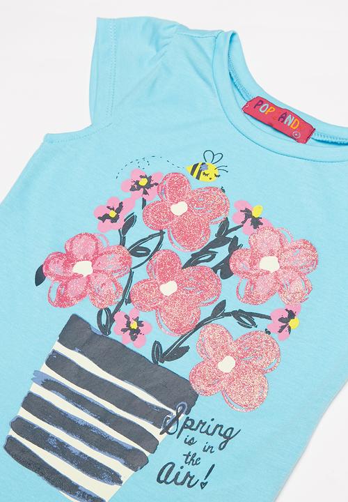 Pop Candy - Girls T-shirt - blue