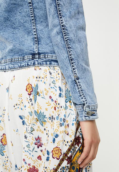 ONLY - Tia denim jacket - blue 