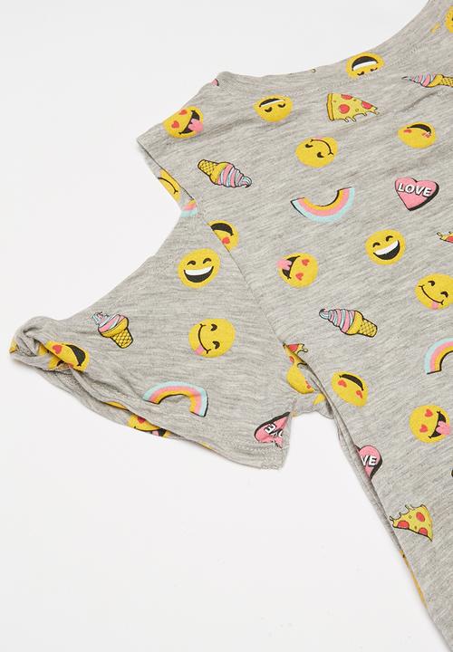 Pop Candy - Girls top - grey