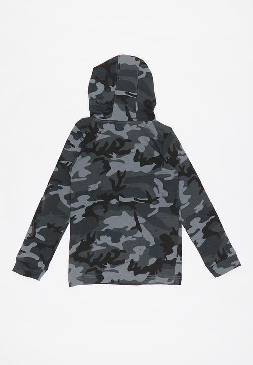 Nike - Nike NSW jersey PO camo hoodie - multi 