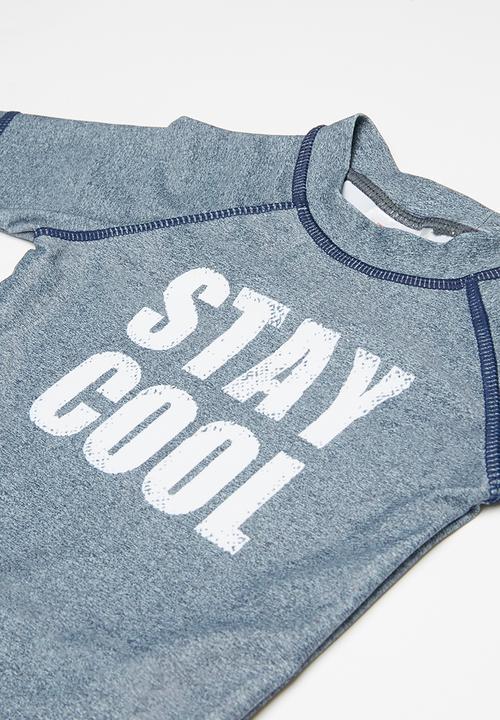 MINOTI - Infants boys stay cool rash set - blue