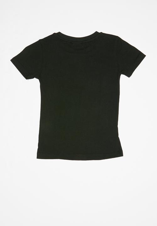 Rebel Republic - Teen boys printed tee - black