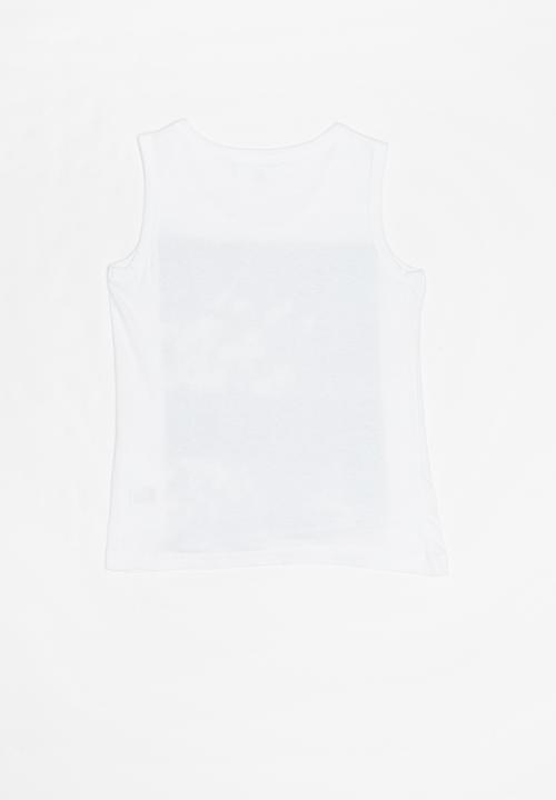 Rebel Republic - Printed vest - white