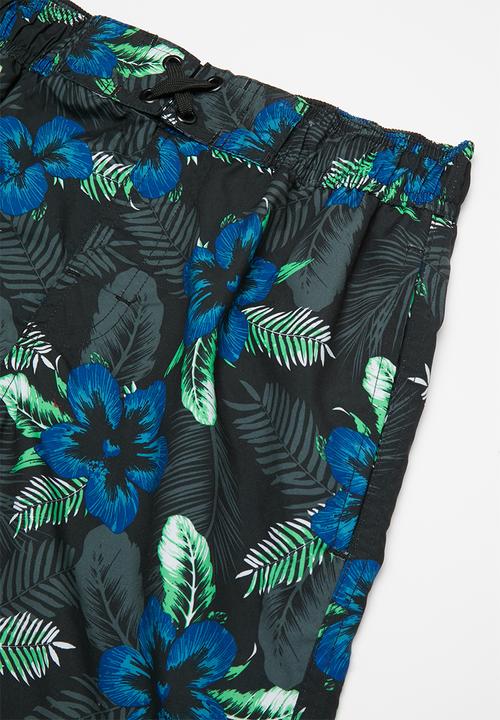 Pop Candy - Printed swim shorts - black