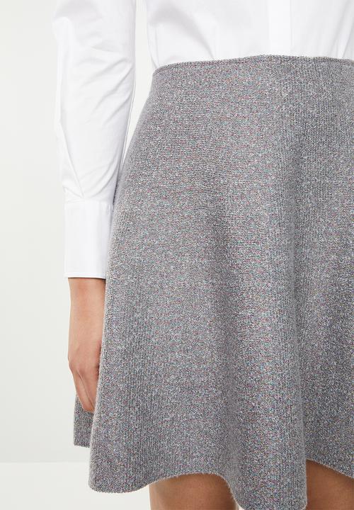 Vero Moda - Multa lurex skirt - grey