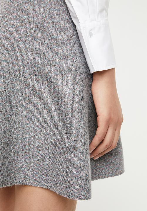 Vero Moda - Multa lurex skirt - grey