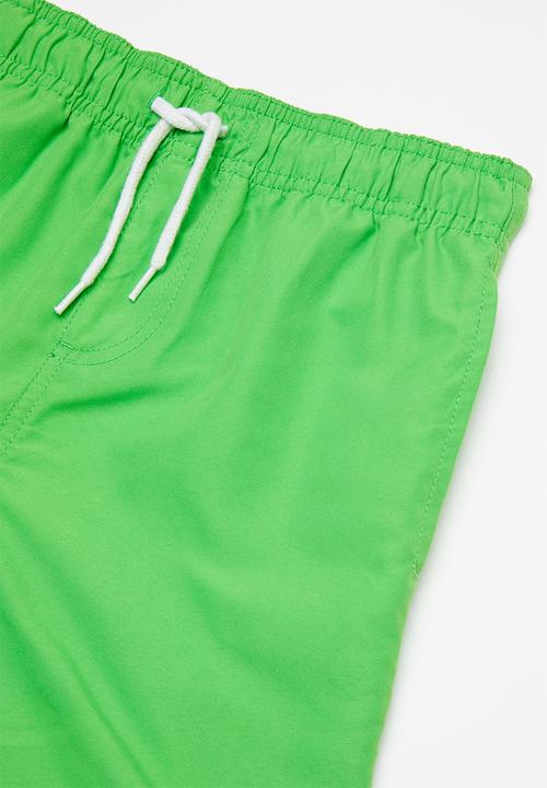 Pop Candy - Boys swimshort - bright green