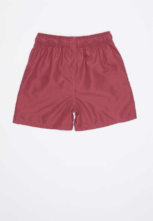 Pop Candy - Boys swimshort - maroon