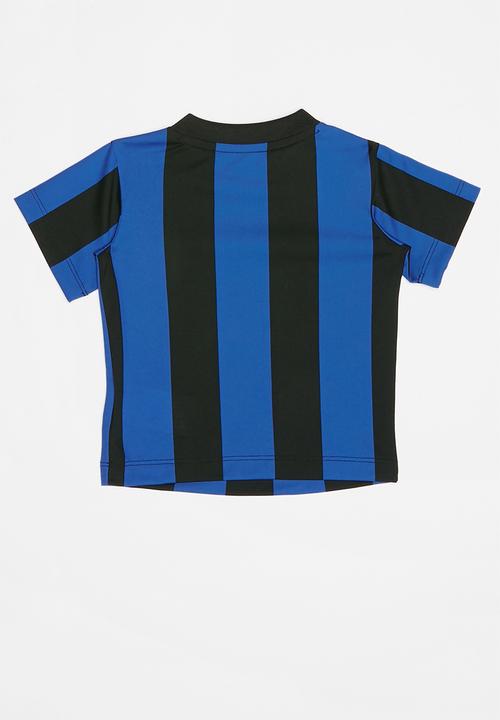 adidas Originals - Sabakov stripe adidas jersey - black & blue