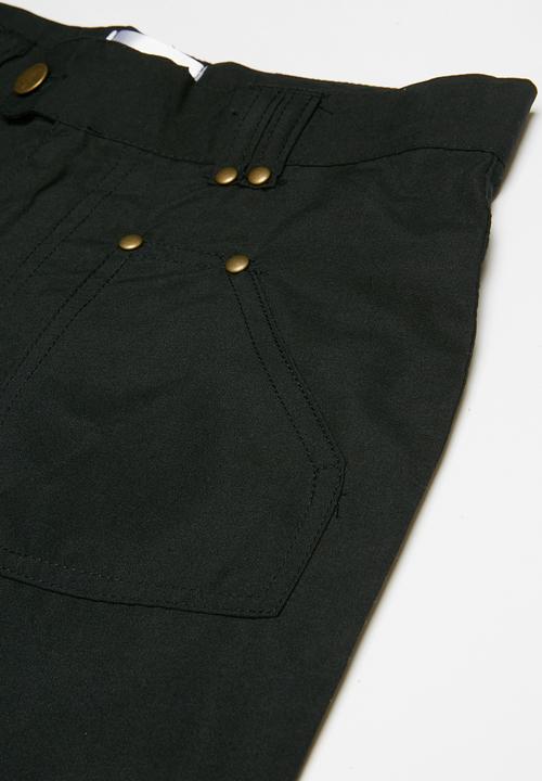 Pop Candy - Girls cargo pants - black