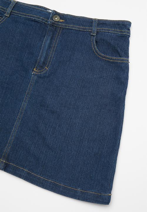 Pop Candy - Girls denim skirt - blue