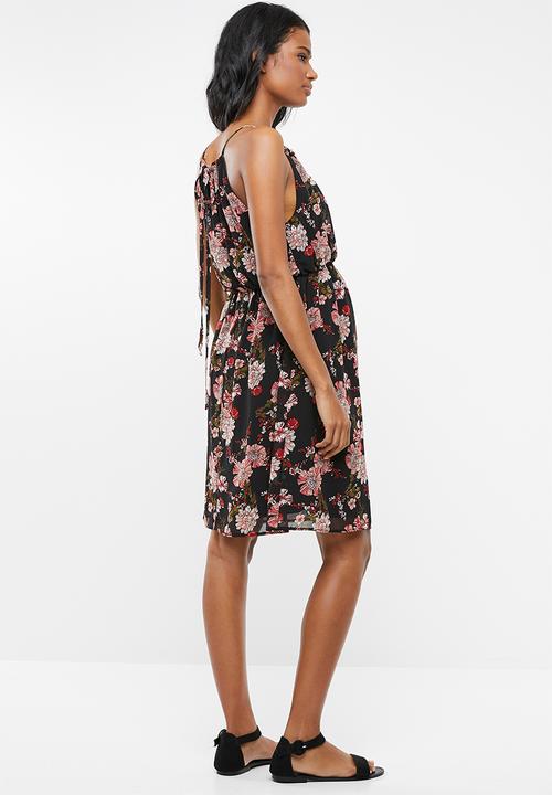 Cherry Melon - Maternity Halterneck dress - multi 