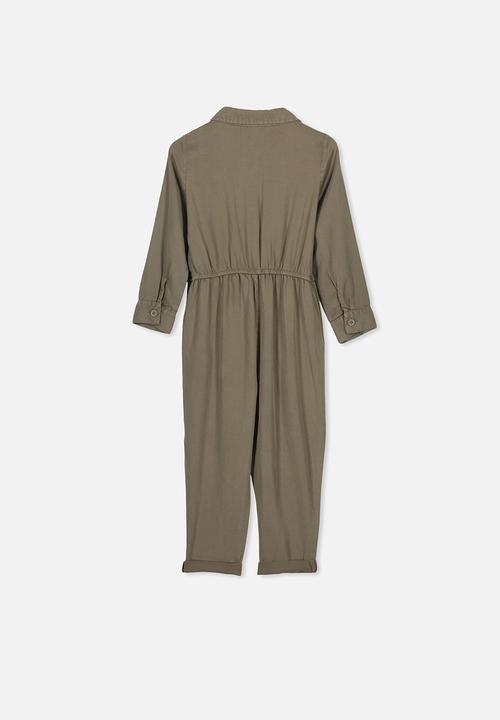 Cotton On - Gizelle boiler suit - khaki