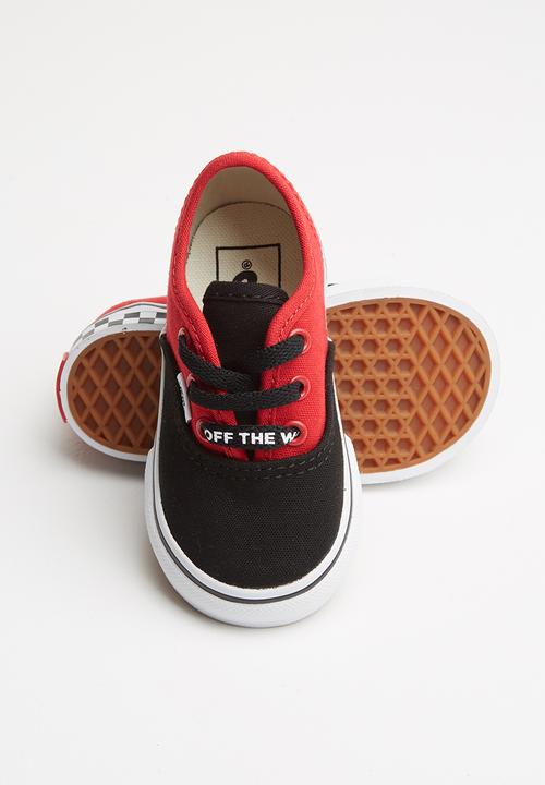 Vans - Td authentic - black & true white