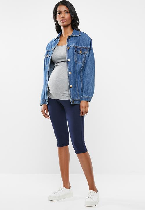Cherry Melon - Maternity Every day tank top - light grey
