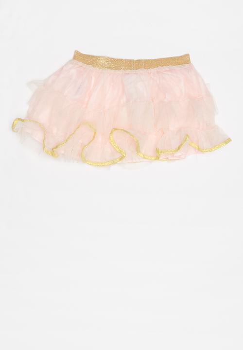 Pop Candy - Tulle skirt - pink & gold