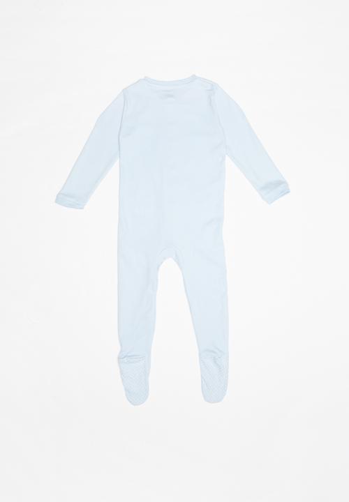 Pop Candy - Baby boys sleepsuit - blue