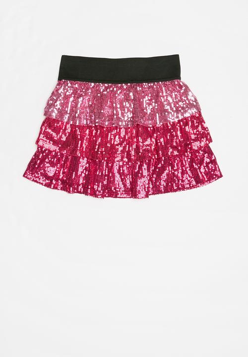 Pop Candy - Girls sequin skirt - pink