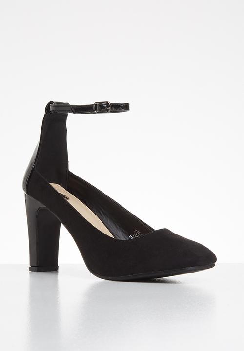 Footwork - Jayden heel - black