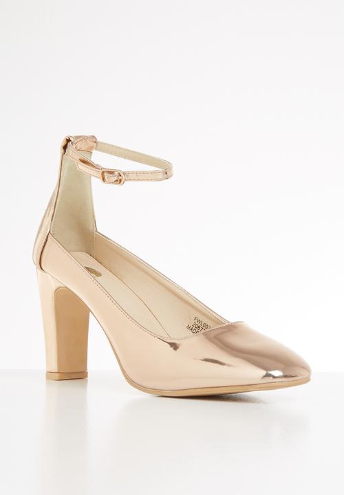 Footwork -  Jayden heel - gold