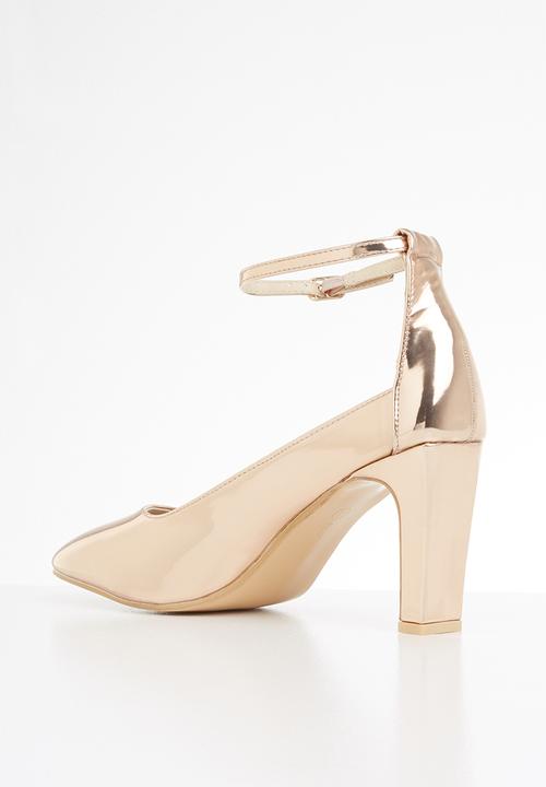 Footwork -  Jayden heel - gold