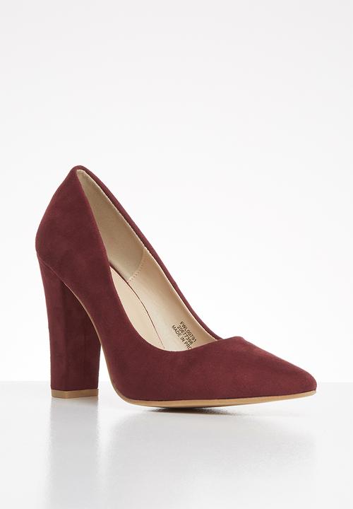 Footwork - Alexa court - burgundy