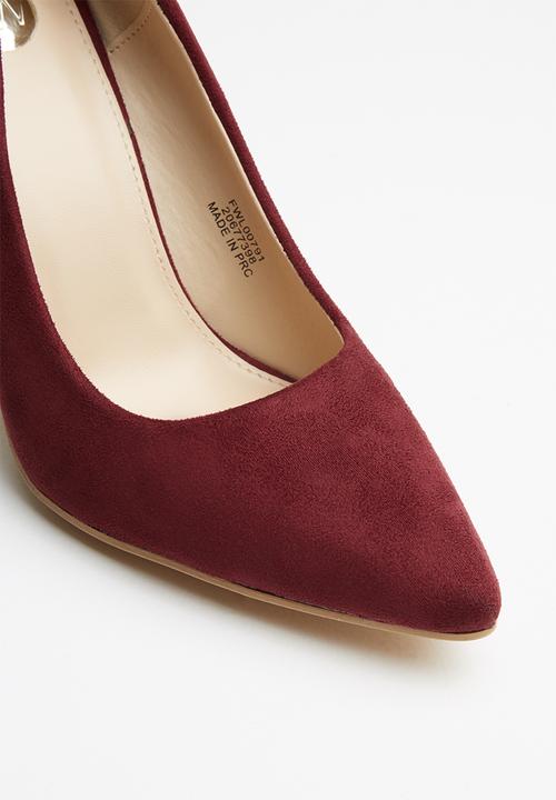 Footwork - Alexa court - burgundy