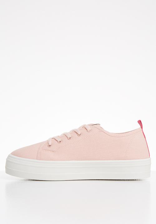 ONLY - Sarina contrast sneaker - peach 