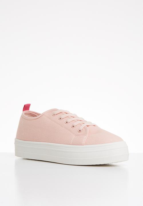 ONLY - Sarina contrast sneaker - peach 
