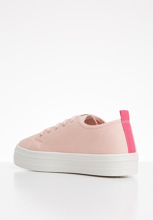 ONLY - Sarina contrast sneaker - peach 