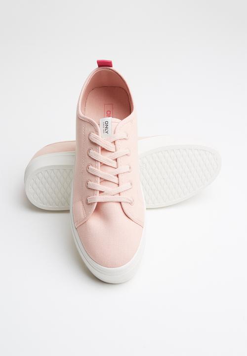 ONLY - Sarina contrast sneaker - peach 