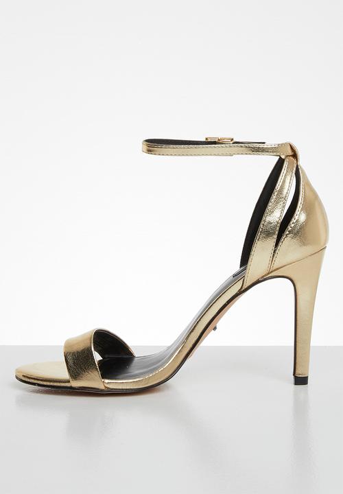 ONLY - Aila heeled sandal - gold 