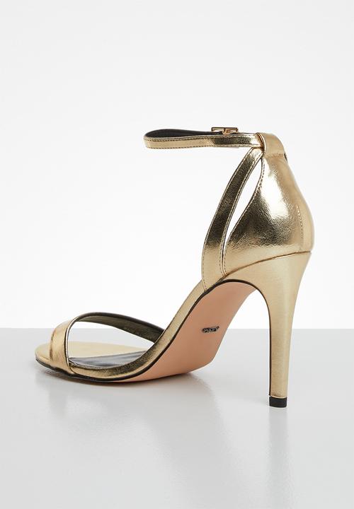 ONLY - Aila heeled sandal - gold 