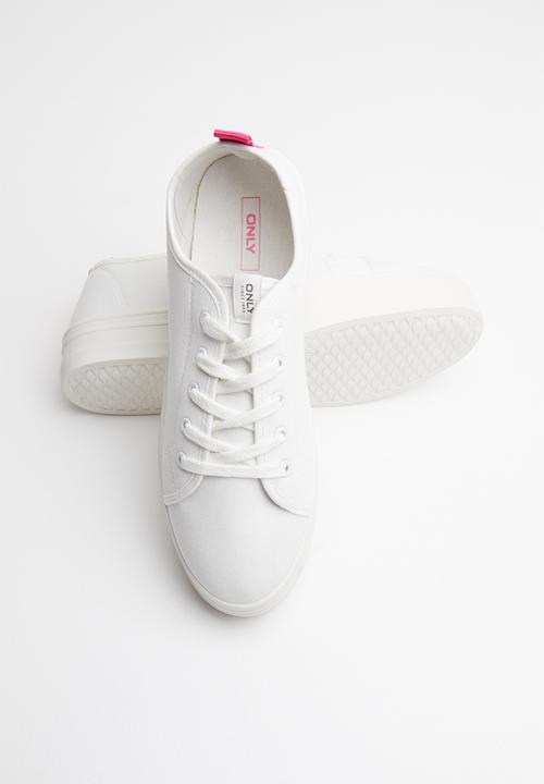 ONLY - Sarina contrast sneaker - white 