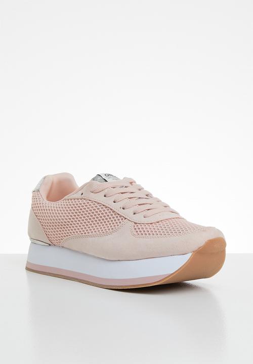 ONLY - Smilla elevated mesh sneaker - pink