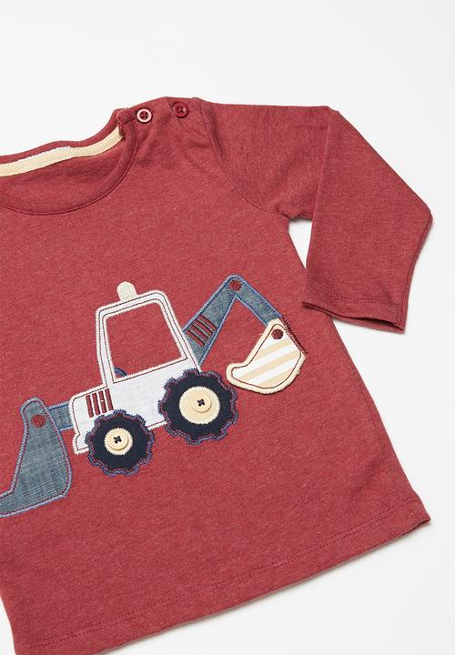 Pop Candy - Baby boys long sleeve T-shirt - red
