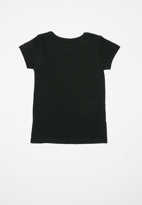 Pop Candy - Girls printed graphic top - black