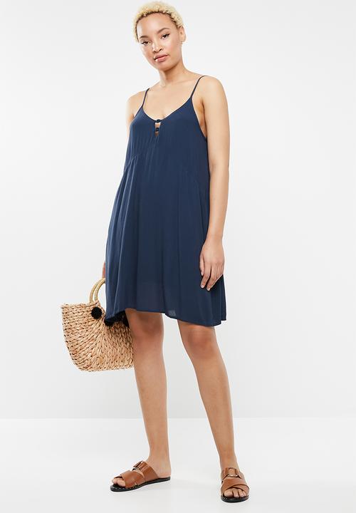 Roxy - Full bloom dress - navy