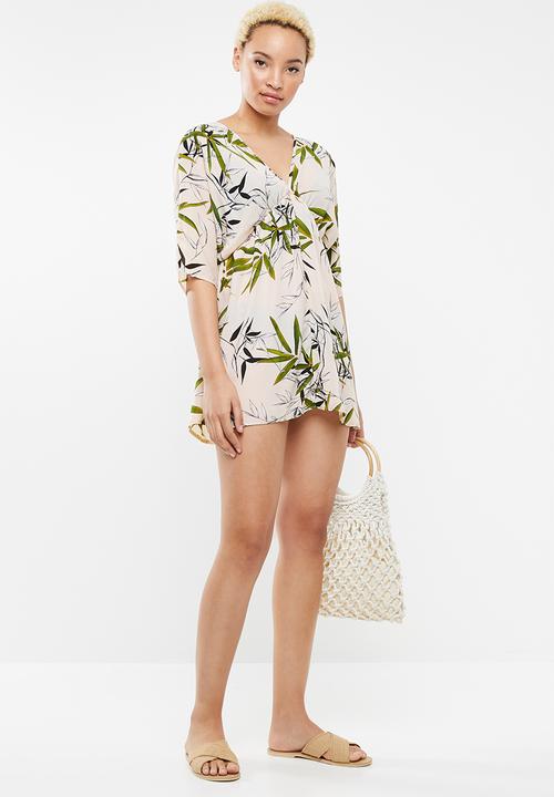 O'Neill - Seafolly dress - neutral & green