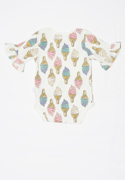 Pop Candy - Ice-cream printed bodysuit - multi