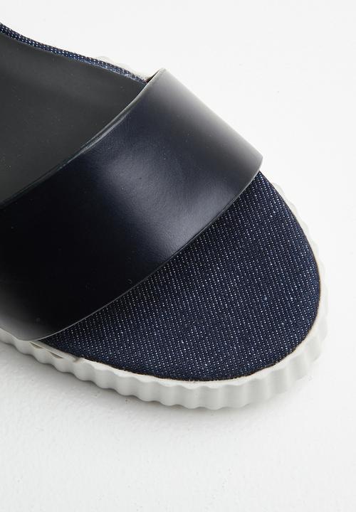 G-STAR - Rackam core denim sandal - navy