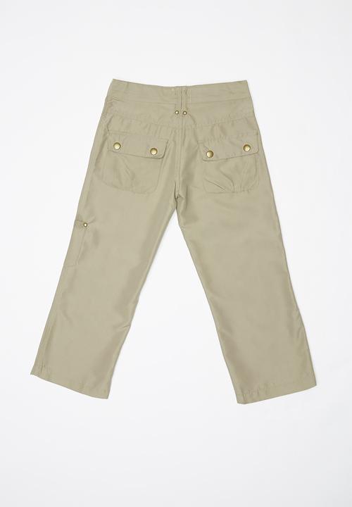 Pop Candy - Girls cargo pants - khaki