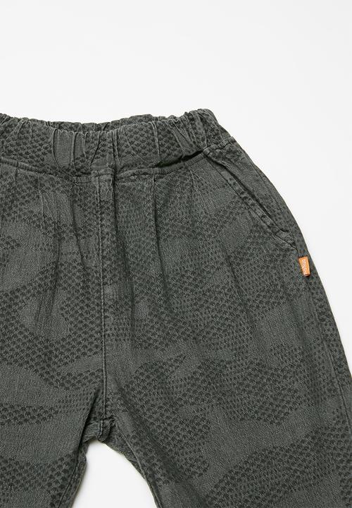 Pop Candy - Camo print shorts - charcoal