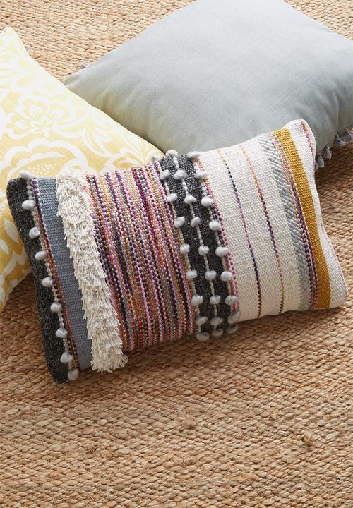 Sixth Floor - Adele woven cushion cover - multi