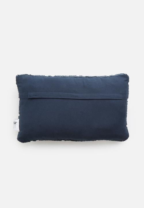 Sixth Floor - Breeze woven cushion cover - navy