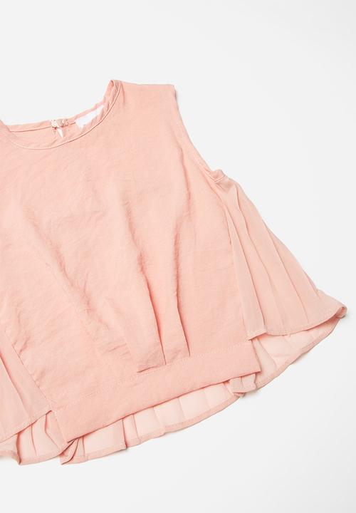Pop Candy - Blouse & short set - pink