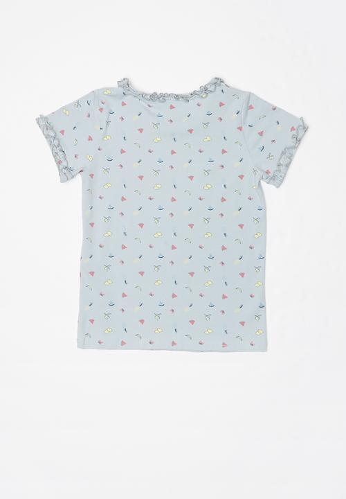 Pop Candy - Printed tee - blue