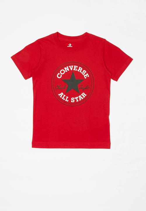 Cnvb chuck patch tee - red Converse 