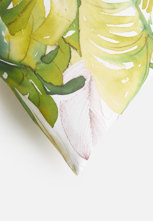 Hertex Haus - Borneo cushion cover - greenery