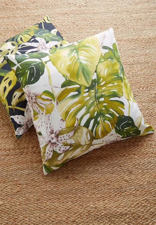 Hertex Haus - Borneo cushion cover - greenery